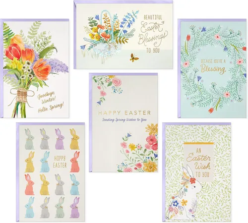 Miniatura 8 de Hallmark - Juego de tarjetas de cumpleaños divertidas (24 tarjetas en blanco con sobres) Chistes de comida, perro, pájaro, nutrias