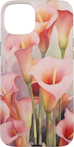 Miniatura 9 de iPhone 13 Pro Calla Lilies Flower Floral Watercolor Case