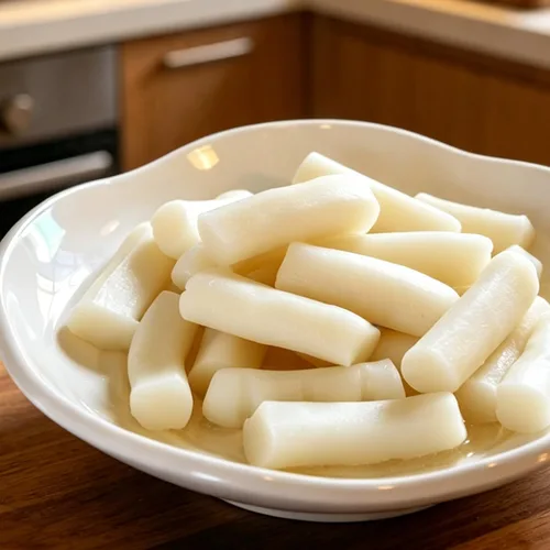 Miniatura 4 de APEXY Tortas de arroz coreanas para Tteokbokki, auténticos palitos de pastel de arroz coreano masticables, sin gluten, veganos, sin OMG, pasteles