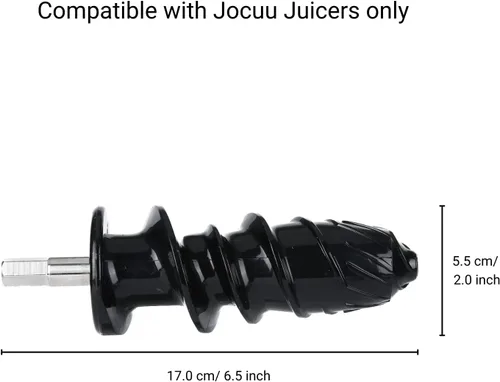 Miniatura 4 de JOCUU ZM1503 - Kit de accesorios para exprimidor con cuerpo principal, barrena en espiral, filtro, tolva de alimentación y taza final incluida