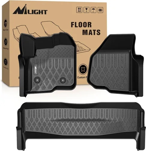 Miniatura 15 de Nilight Alfombrillas TPE para Ford F250 F350 F450 Super Duty Crew Cab 1999 2000 2001 2002 2003 2004 2005 2006 2007 ajuste personalizado para todo