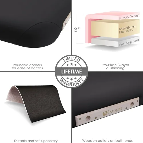 Miniatura 2 de EARTHLITE camilla de masajes eléctrica con elevación, la camilla para masajes con elevación más utilizada en spas, cómoda y confiable, útil