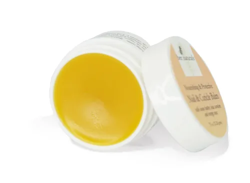 Miniatura 3 de Bee Naturals Bálsamo para uñas y cutículas, mezcla de manteca de cacao y betacaroteno para uñas fuertes y suaves, delicioso aroma natural