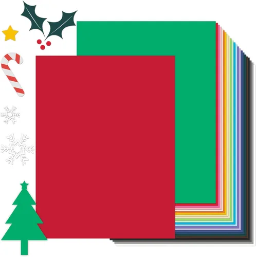 Miniatura 10 de 100 hojas de papel kraft cartulina marrón 8.5 x 11, papel de impresora de cartulina Goefun 80lb para invitaciones, menús, manualidades, tarjetas DIY