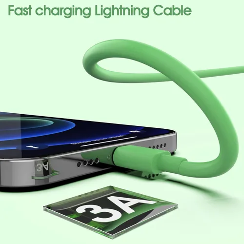 Miniatura 4 de [Certificado MFi de Apple] Cargador de iPhone, paquete de 6 (3/3/6/6/6/10 pies), cable Lightning de carga rápida de alta velocidad compatible