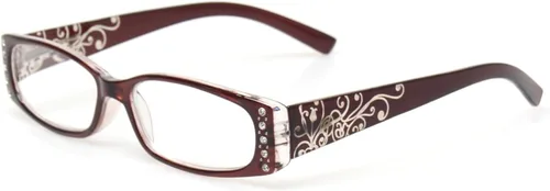 Miniatura 5 de Kerecsen 4 pares de gafas de lectura para mujer, bisagra de resorte con lectores de patrón láser