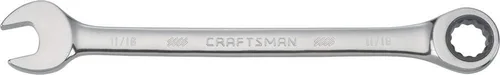 CRAFTSMAN Llave de trinquete, SAE, 11/16 pulgadas, 72 dientes, 12 puntos (CMMT42566)