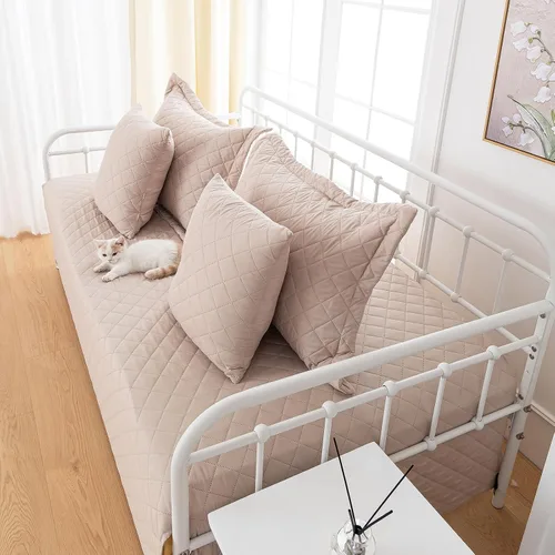 Miniatura 7 de Juego de Funda para Sofá Cama de 5 Piezas Juegos de Ropa de Cama para Sofá Cama Twin para Todas las Estaciones Edredón Ligero para Sofá Cama