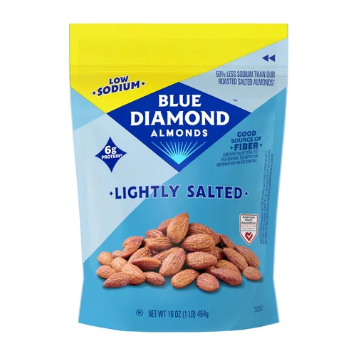 Miniatura 25 de Blue Diamond Almonds, Almendras espolvoreadas de cacao asadas al horno, 14 onzas