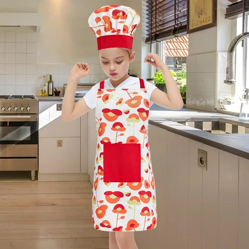 Miniatura 2 de Delantales de cocina Red-2