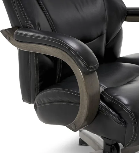 Miniatura 6 de La-Z-Boy Delano - Silla de oficina de cuero reconstituido, alta, para ejecutivos