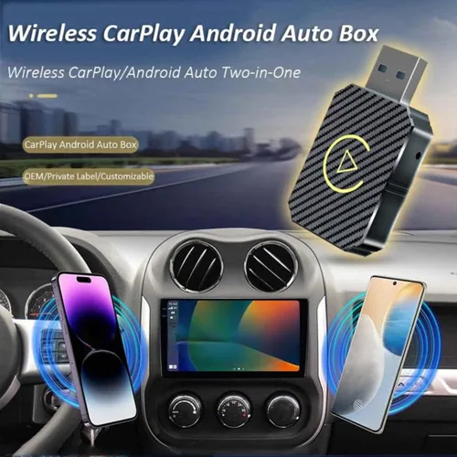 Miniatura 3 de Car Wired to Wireless Carplay Wireless Adapter for BMW X6 M (2010-2025), Plug and Play Low Latency Automatic Connection