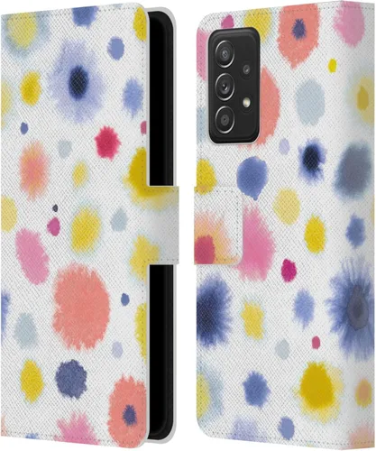 Miniatura 9 de Head Case Designs Officially Licensed Ninola Color Joy Pattern Abstract Leather Wallet Case Compatible with Samsung Galaxy A53 5G (2022)