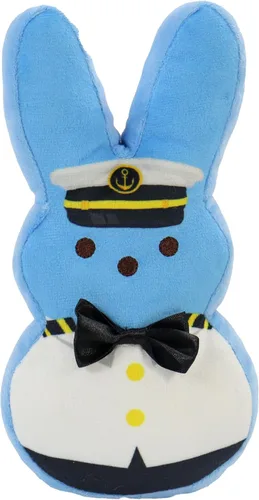 Miniatura 18 de Animal Adventure Peeps 4" Juguete de peluche de conejo Palm Pet coleccionable Azul