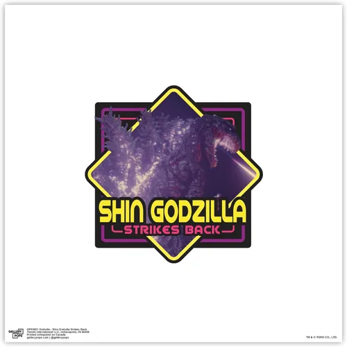 Trends International Gallery Pops Godzilla - Póster de pared de Shin Godzilla Strikes Back, 12.00 x 12.00 pulgadas, versión sin marco