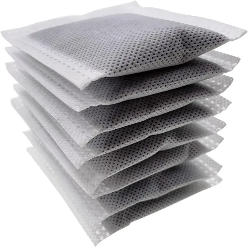Miniatura 6 de Paquete de 8 filtros compactos de carbón activado absorbente de olores, desodorante recargable compatible con latas iTouchless de 2.5 galones, 3