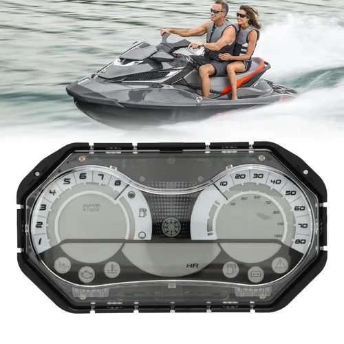 Miniatura 5 de Medidor de velocímetro LCD Cluster 278002328 278002216 278002195 ABS Motorboat Instrumento de repuesto para Sea Doo GTX RXP RXT Wake