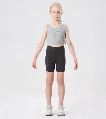 Miniatura 2 de MERIABNY Pantalones cortos de voleibol para niñas de 6 a 13 años