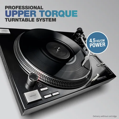 Miniatura 10 de Reloop RP-7000 MK2 Sistema de tocadiscos profesional de torque superior, Negro
