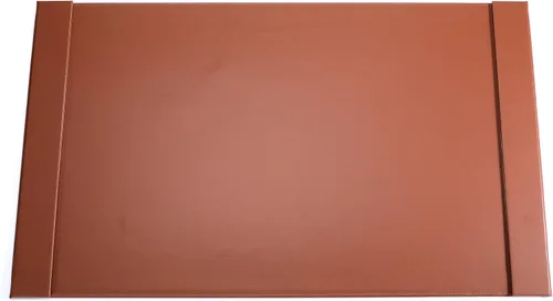 Miniatura 11 de Protector de escritorio de cuero de 30 x 18 pulgadas con rieles laterales para escritura, protector de escritorio ejecutivo para oficina, hogar