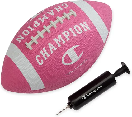 Champion Blitz - Fútbol para todo tipo de clima, agarre mejorado, cubierta de goma duradera y cordones moldeados, para deportes y entrenamiento al