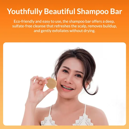 Miniatura 12 de Youthfully Beautiful Rice Nutri Spray and Shampoo Bar Set Thickens Hair Support Healthy Growth Rice Coffee Extract for Thinning Hair and Hair Loss