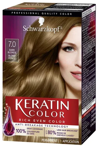 Miniatura 14 de Schwarzkopf Keratin Color - Tinte permanente para el cabello, 10.1 rubio ceniza extraclaro, 1 aplicación - Tinte permanente para el cabello