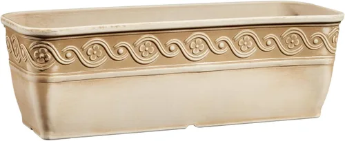 Miniatura 8 de Classic Home and Garden Jardinera Corinthian Trough, 10", Bronce