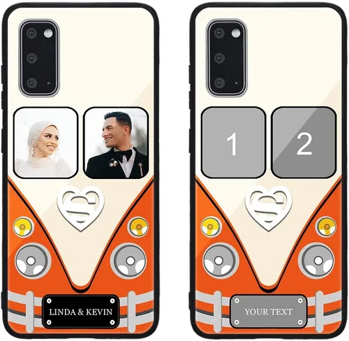 Miniatura 241 de Funda de teléfono personalizada para Samsung Galaxy S22+ / S22 Plus 5G, funda de TPU suave de vidrio templado antiarañazos personalizada con foto