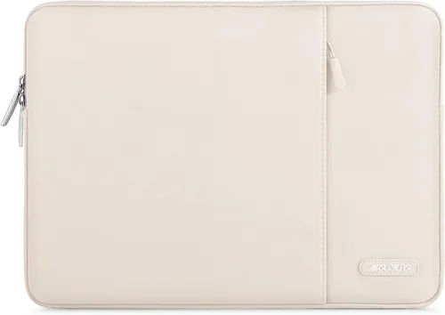 Miniatura 8 de MOSISO Funda vertical de poliéster con bolsillo para laptop de 15, 15.6 y 16 pulgadas, para computadora MacBook Pro 16 M4, M3, M2 y M1, HP, Acer