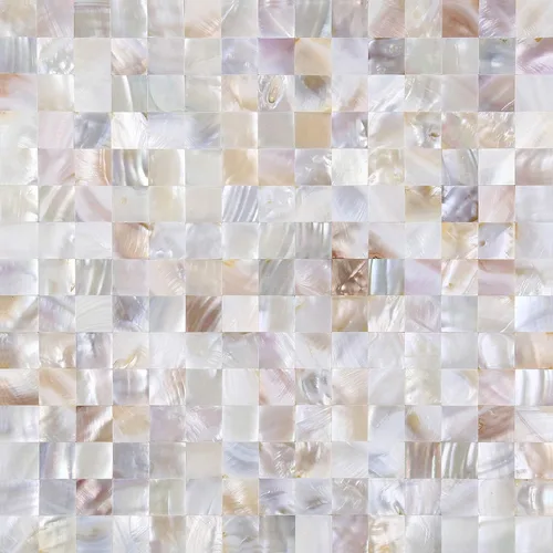 Miniatura 11 de KASARO - Calcomanías de pared, adhesivo despegable de mosaicos para salpicadero dormitorio baño, madreperla, 12 x 12 pulgadas