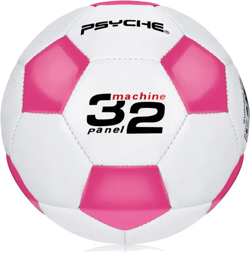 Miniatura 7 de Wisdom Leaves Mini pelota de fútbol para niños/niños pequeños, pelotas de fútbol de tamaño 1.5, pelota de juguete para juegos en interiores y Rosa