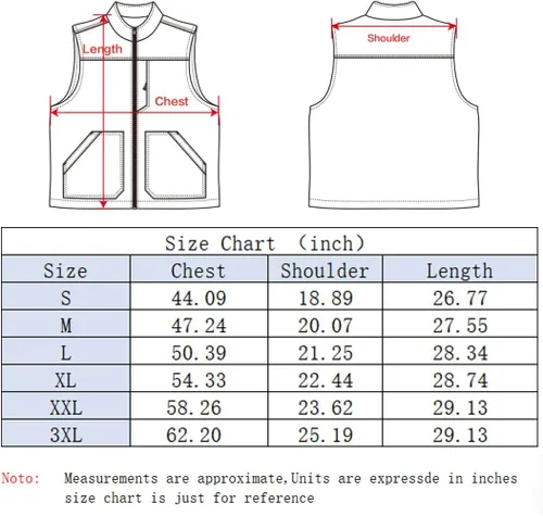 Miniatura 7 de MOERDENG Chaleco de cuello alto falso con forro polar lavado de pato lavado para hombre