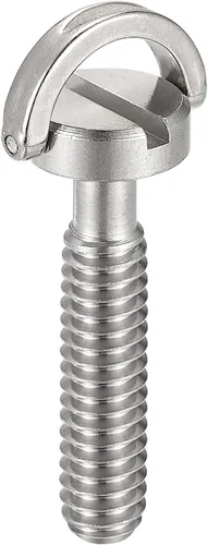 uxcell Tornillo de trípode para cámara - Adaptador de tornillo de montaje macho de 1/4 pulgadas ranurado de 1.18 pulgadas de longitud para soporte
