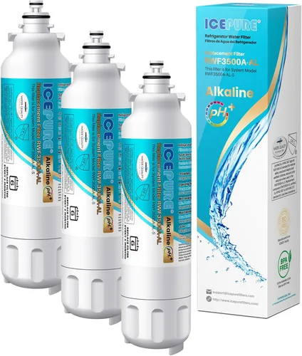 Miniatura 11 de ICEPURE Filtro de agua para refrigerador ADQ73613401 compatible con LG LT800P, LT800PC, ADQ736134, ADQ73613402, ADQ75795104, Kenmore 9490