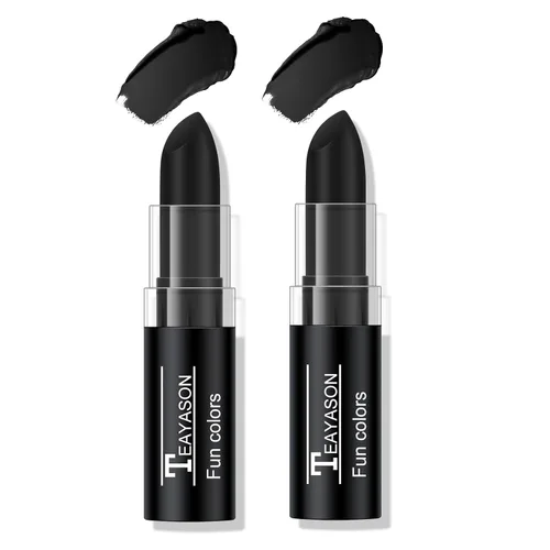 Miniatura 21 de 2 unidades de pintura roja para rostro y cuerpo, fácil de mezclar, para béisbol, fútbol, Halloween, disfraz de vampiro, bromista y payaso, crema