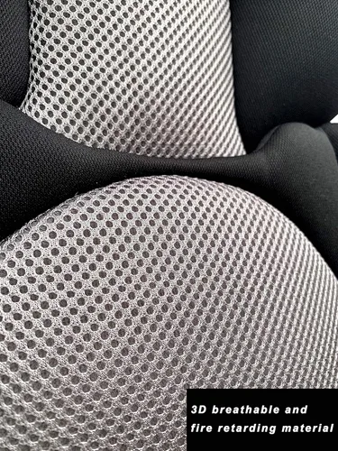 Miniatura 4 de G Ganen Cojín de apoyo para cochecito y asiento cómodo para bebé (oso negro)