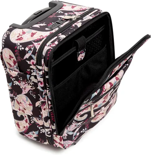 Miniatura 3 de Vera Bradley Bolsa de trabajo con ruedas Softside para mujer, Paisley Botáni