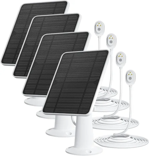 Miniatura 11 de Cargador de Panel Solar Compatible con Cámara Arlo Pro 5S/Pro 4/Pro 3/Pro 3 Floodlight/Ultra/Ultra 2, Paneles Solares de 6V 4.5W Carga IP65