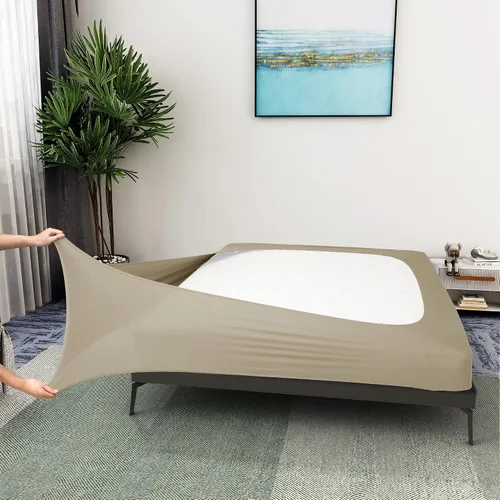 Miniatura 10 de Alyvia Spring - Funda para box de cama Plata
