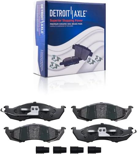 Miniatura 61 de Detroit Axle - Pastillas de Freno Delantero para Nissan Altima Maxima Sentra 350Z Cube Juke Versa INFINITI G20 G35 I30 I35 Suzuki SX4, Pastillas