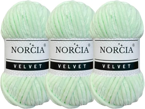 Miniatura 66 de Hilo de terciopelo suave para ganchillo súper voluminoso para manta de bebé de 3.53 oz (74.3 yardas) para tejer hilo amigurumi para tejer ganchillo