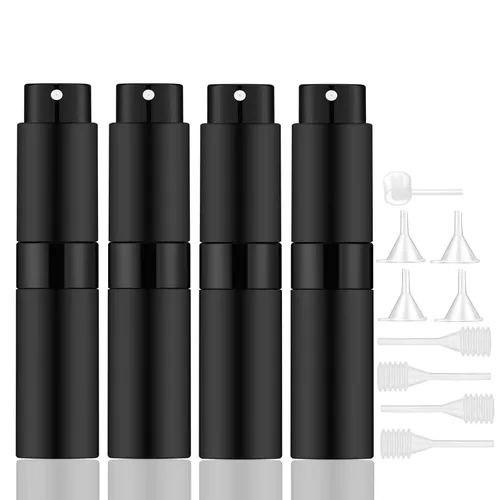 Miniatura 15 de Lil Ray 8 ml/14 piezas Atomizador de Perfume Portátil Mini, Botella de Spray Pequeña Recargable Vacía para Viaje, Vaporizador de Colonia de Bolsillo