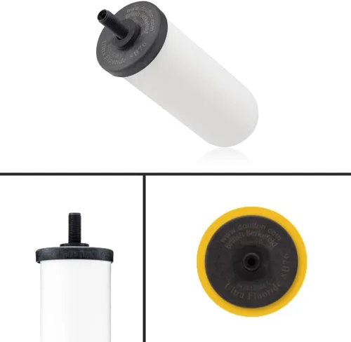 Miniatura 6 de British Berkefeld Doulton Ultra Fluoruro Cartucho de filtro de agua potable de cerámica W9120133 para todos los sistemas de filtro de agua por