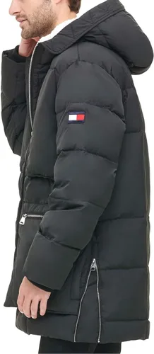 Miniatura 3 de Tommy Hilfiger Men's Heavyweight Quilted Sherpa Hooded Parka