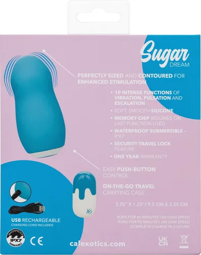 Miniatura 6 de CalExotics Masajeador Sugar Dream con estuche discreto - SE-0062-50-3