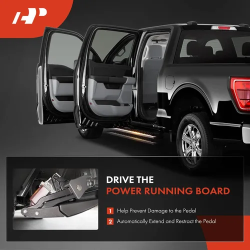 Miniatura 3 de A-Premium Conjunto de motor de estribo eléctrico con soporte compatible con Ram 1500 2019 2020 2021 2022 Crew Cab Pickup