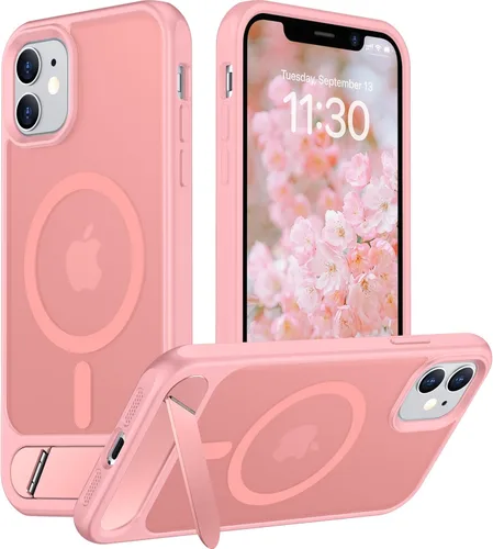 Miniatura 80 de Funda para iPhone 11 con compatibilidad magnética, [Soporte invisible incorporado][Compatible con MagSafe]