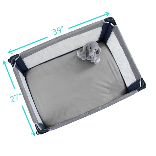 Miniatura 7 de American Baby Company Heavenly Soft N Play - Sábana bajera de felpilla suave de 27 x 39 pulgadas, cálida y acogedora sábana de juego de felpilla