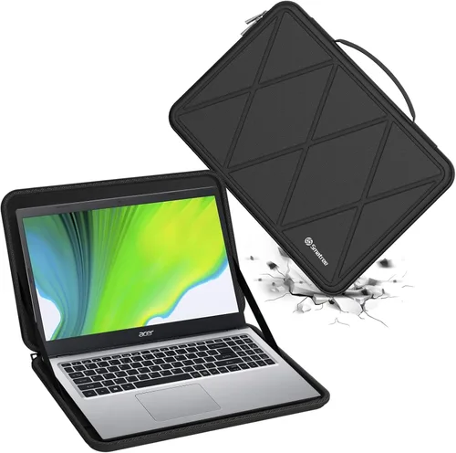 Miniatura 34 de Smatree Funda Protectora EVA Dura Compatible para Acer Aspire 5 A515/3 A315/1 A115 de 15.6 Pulgadas, para Acer Aspire Vero Green-AV15 Funda Serie X